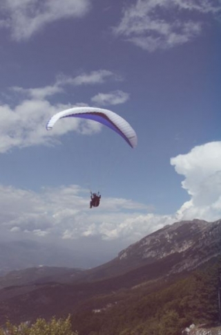 Sorvolando le cime